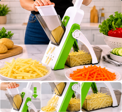 🥇 CortaChef Pro 4 en 1™ - Cortes Perfectos sin Riesgo para tus Manos