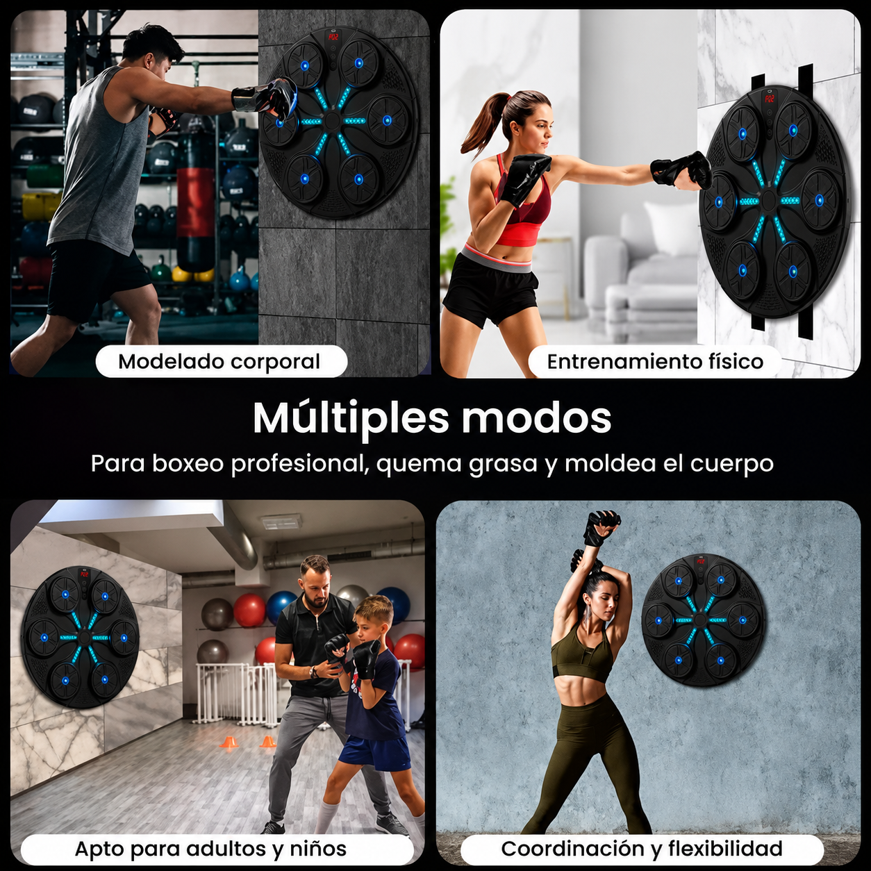 🥊 Máquina de Boxeo Inteligente™ | Libera Estrés y Entrena Como un Profesional
