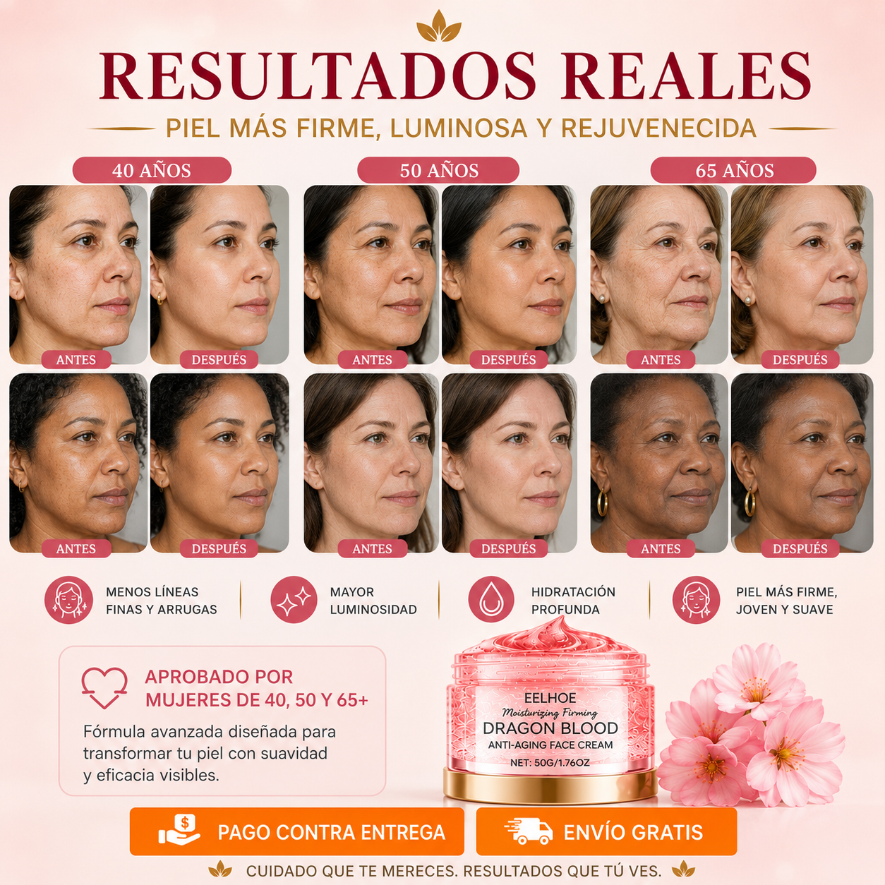 Dragon Blood Premium™ | Crema Facial Anti-Edad Reafirmante y Rejuvenecedora