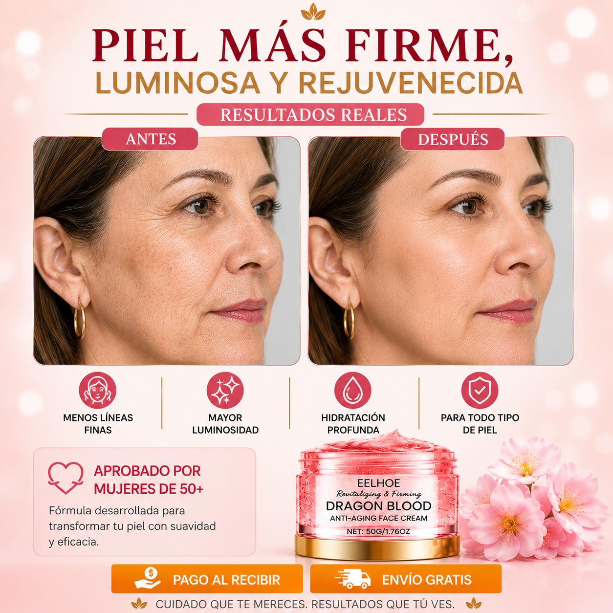 Dragon Blood Premium™ | Crema Facial Anti-Edad Reafirmante y Rejuvenecedora