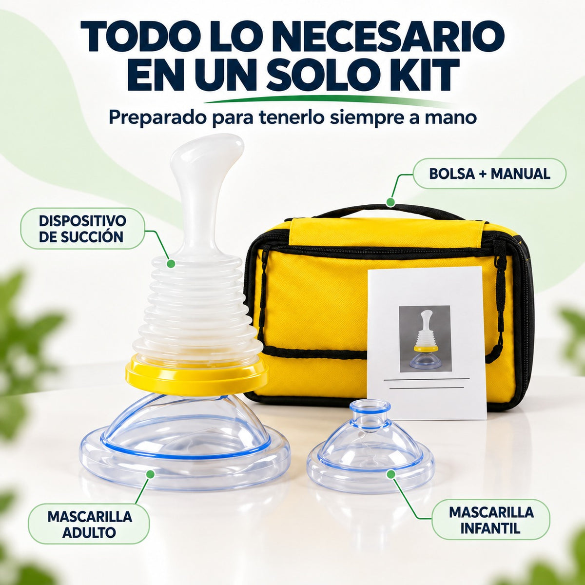 SafeAir™ – Kit de Emergencia Antiasfixia