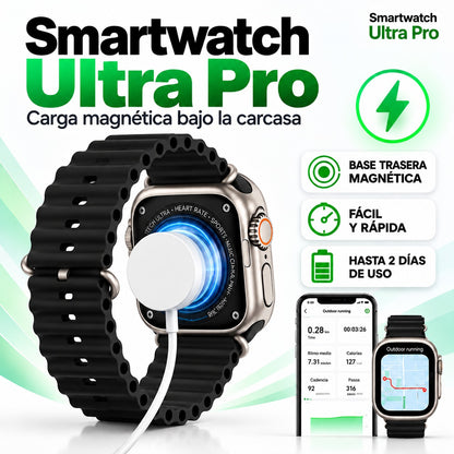 Smartwatch Ultra Pro™ – Tecnología y Estilo en tu Muñeca – 2 Correas Incluidas
