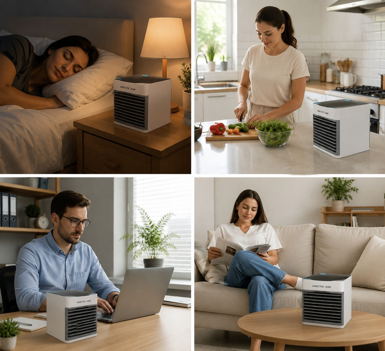 ❄️ Mini Aire Acondicionado Portátil™ Enfría + Humidifica + Purifica