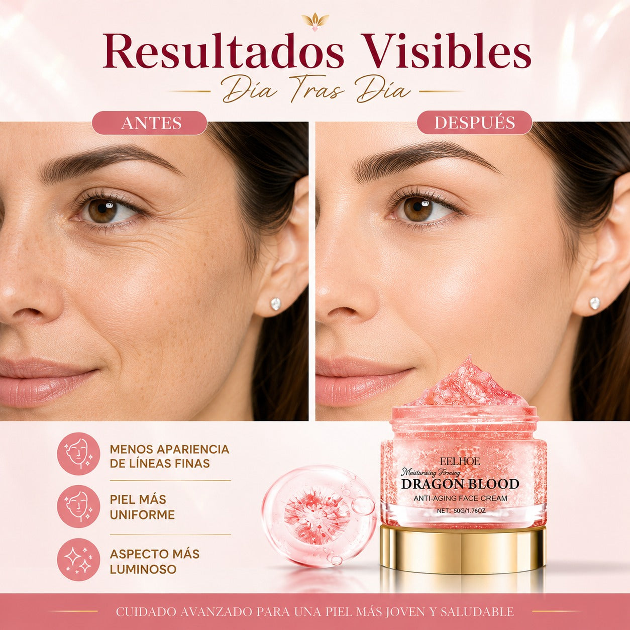 Dragon Blood Premium™ | Crema Facial Anti-Edad Reafirmante y Rejuvenecedora