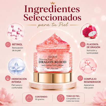 Dragon Blood Premium™ | Crema Facial Anti-Edad Reafirmante y Rejuvenecedora