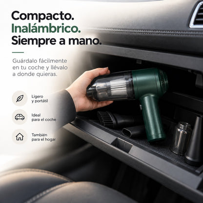 VacuPro™ 3 en 1 – Aspirador, Soplador e Inflador Portátil